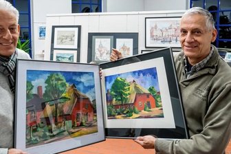 Brüder stellen in Olbernhau aus -
