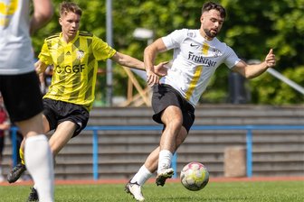 BSC Freiberg: Auch der zweite Test endet remis - Lukas Böhme, hier in einem Spiel der Vorsaison, traf im zweiten Test für seinen BSC Freiberg.