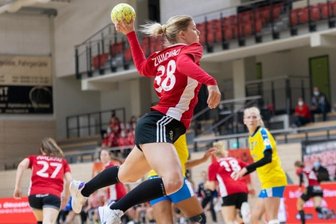 BSV: Auf Turniersieg folgt der Feinschliff - Die vom HC Rödertal nach Zwickau gewechselte Anna Frankova erzielte am Samstag in Halle sieben Tore für den BSV.