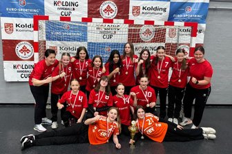 BSV Sachsen Zwickau: Nachwuchsteam gewinnt Turnier in Dänemark - Mit einem Pokal für die Mannschaft und Medaillen für jede Spielerin traten die jungen Handballerinnen des BSV Sachsen Zwickau die Heimreise an.
