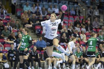 BSV Sachsen Zwickau: Trainer bleibt trotz Niederlage optimistisch - Mit sieben Toren war Anna Frankova in Oldenburg erfolgreichste BSV-Werferin. Nur selten aber kamen sie und ihre Teamkolleginnen so frei zum Wurf.