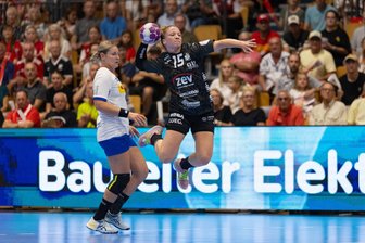 BSV Sachsen Zwickau: Worüber der heimliche Neuzugang aus Frankreich nicht mehr reden will - Mit Verspätung konnte Louise Cavanié im Heimspiel gegen Blomberg-Lippe endlich ihre ersten Bundesligatore für den BSV Sachsen Zwickau erzielen.