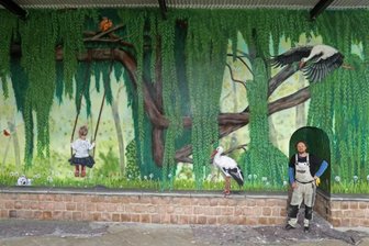 Bühne am Gründelpark hat ein neues Gesicht bekommen -