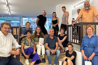 Bürger statt Bücher: Wie aus einem leer stehenden Geschäft ein Treffpunkt für Mittweidaer wird - Vergangene Woche wurden die ersten Pioniere vom Summer of Pioneers in der R 44 bereits verabschiedet.