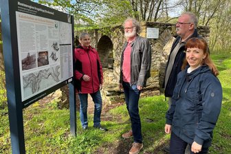 Bürgerbündnis kandidiert in Halsbrücke - Tanja Mai (von rechts), Steffen Gehrmann, Andreas Benthin und Siri Leiteritz gehören zu den neun Kandidaten, die für das Bürgerbündnis MitWirkung zur Gemeinderatswahl in Halsbrücke am 9. Juni dieses Jahres antreten.