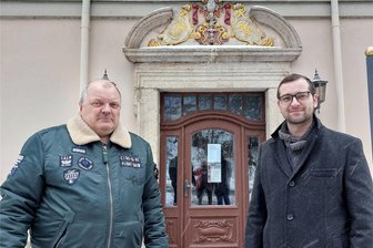 Bürgermeisterwahl in Muldenhammer: Forum findet am Mittwoch im Herrenhaus Tannenbergsthal stat - Die beiden Kandidaten für das Bürgermeisteramt: Wolfgang Schädlich (links) und Philipp Sandner.