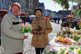 Bummel von Stand zu Stand: Erster Sachsenmarkt des Jahres in Werdau -