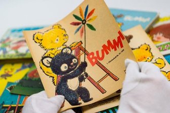 Bummi, Bummi - Ein Bärchen überlebt die DDR - Ein "Bummi"-Heft von 1970 - mit dem gelben Bären Bummi und Mischka.