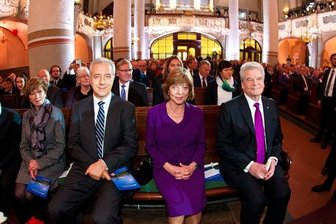 Bundespräsident Gauck zum Fest in Marienberg -