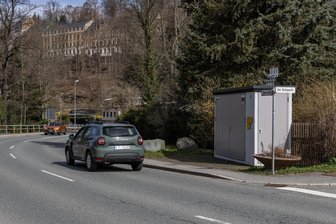 Bundesstraße mehrfach dicht: Dritte Sperrung der B 101 in Annaberg-Buchholz kommt - Die B 101 in Annaberg-Buchholz soll im Bereich der Talstraße nach Arbeiten 2023 in einem weiteren Abschnitt gespertt werden.