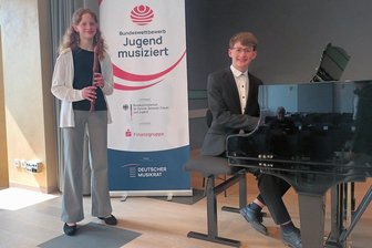 Bundeswettbewerb „Jugend musiziert“: Zweite und dritte Preise gehen nach Zwickau - Ella Paul und Timo Rößler haben in Wuppertal einen zweiten Platz erreicht.