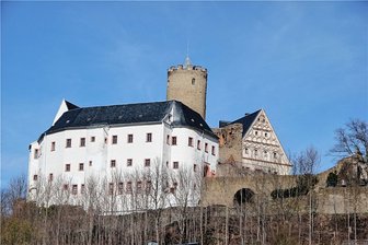 Burg Scharfenstein ohne Gaststätte: Besucherzahl bricht ein - Die Ritterburg Scharfenstein bietet Mitmach-Ausstellungen für Familien, aber zurzeit kein Restaurant.