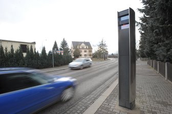 Burgstädt: Einnahmen durch Blitzer massiv gesunken - Blitzer an der Goethestraße in Burgstädt waren die letzten, die abgebaut wurden.