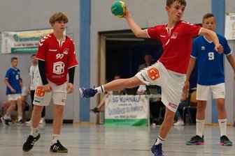 Buteo entwächst den Kinderschuhen - Dabei sein war eine Ehre: Die jungen Handballer vom HC Buteo Chemnitz um Lian Ludwig starteten bei der Ostdeutschen Meisterschaft. 