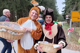 Cämmerswalde: Meister Lampe bringt Verstärkung mit - Der Osterhase erhält zur Sternwanderung am Samstag in Cämmerswalde Unterstützung.