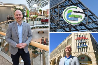 Café, Apotheke, Indoor-Spielplatz: Welche Neuerungen Kunden der Chemnitzer Einkaufscenter erwartet - Jens Rudolph (links) setzt im Vita-Center den Fokus verstärkt auf Freizeitgestaltung. Im Chemnitz-Center soll eine Apotheke einziehen. Jörg Knöfel, Manager der Galerie Roter Turm, hofft auf positive Signale von den Eigentümern der seit August 2024 leerstehenden Kaufhof-Immobilie.