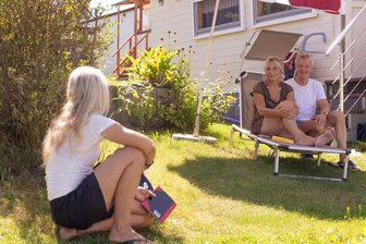 Camping-Redaktion an der Talsperre Pöhl - Bilder vom Samstag - 