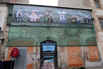 Carlowitz-Welterbezentrum für Freiberg? - Hingucker statt Schandfleck: Mit dem geplanten Neubau für das künftige Freiberger Welterbezentrum an der Petersstraße soll auch ein unansehnlicher Bereich aus dem Stadtbild verschwinden.