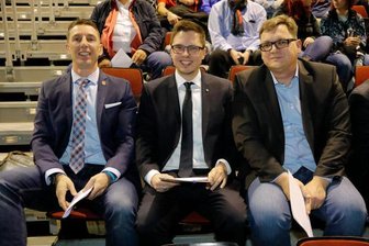 CFC hat neue Führungsspitze gewählt - Helmut Brunhuber, Norman Löster und Thomas Uhlig (v. l.) sind in den Aufsichtsrat gewählt worden.