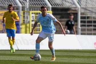 CFC-Spieler Christian Bickel schießt Tor des Monats - Christian Bickel