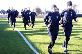 CFC-Spieler genießen Trainingslager in der Türkei - Sonntag Test gegen Aarau - Am Donnerstag stand für den CFC eine kurze Laufeinheit an.
