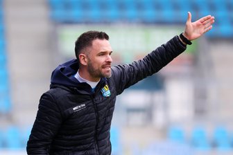 CFC-Trainer Duda will Dreier und einstelligen Tabellenplatz - CFC-Coach Benjamin Duda will, dass sein Team zügig den Weg in die gegnerische Hälfte findet.