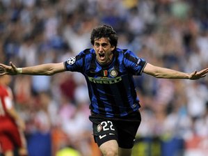 Champions-League: Milito lässt Bayerns Triple-Traum platzen - Schoss seine Mannschaft mit zwei Toren zum Champions-League-Gewinn: Diego Milito