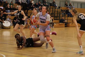Chemcats in der Erfolgsspur: „Und dann kommt auch der Spaß“ - Erin Stroberg spielt seit Sommer für die Chemcats. Beim Sieg gegen Neuss machte die US-Amerikanerin 20 Punkte.