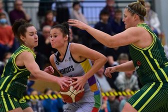Chemcats-Kapitänin: "Jetzt zeigt sich, wie gut wir sind" - Jessica Kluge (hier im Spiel gegen Rist Wedel) gehört mit ihren 23 Jahren schon zu den älteren Spielerinnen der Chemcats.