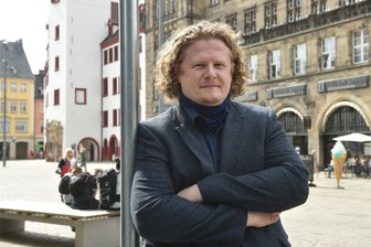 Chemnitz: Die Kreativachse zwischen Brühl und Sonnenberg kommt nicht auf Touren - Lars Fassmann ist Initiator der Kreativachse, mit dem Verlauf aber unzufrieden.