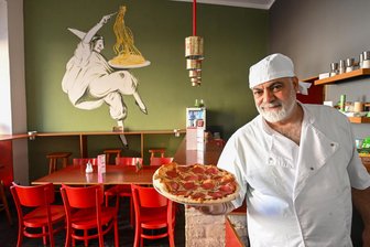 Chemnitz: Die Pizzeria „Augusto“ gibt es wieder – jetzt in libanesisch - George Ubeid ist neuer Chef der beliebten Pizzeria „Augusto“.