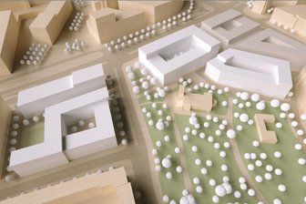 Chemnitz: Investoren legen Pläne für Bebauung der Bahnhofstraße vor - So sollen die neuen Karrees nahe dem Tietz und der Johanniskirche an der Bahnhofstraße in Chemnitz aussehen.