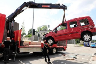 Chemnitz: Kollision auf der B 174 - 
