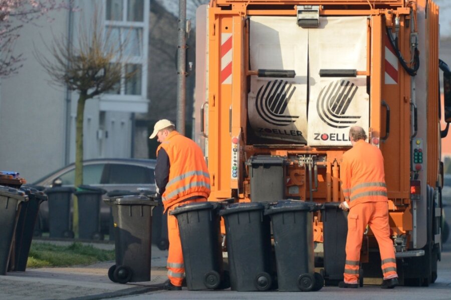 Chemnitz: Nach Krise im Abfallverband droht Anstieg der Müllgebühren - Der Restmüll der Chemnitzer Haushalte wird vom ASR eingesammelt und zur Aufbereitung in eine große Anlage an den Weißen Weg gebracht. Die Kosten dafür sind Teil der Müllgebühr. 