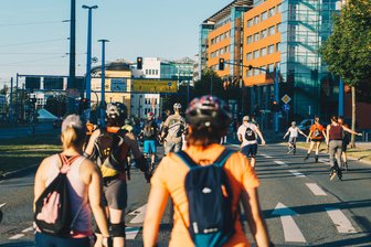 Chemnitz: Nachtskaten nach Einsiedel am Mittwoch - Bis zu 500 Menschen nehmen an den Inliner-Touren teil.