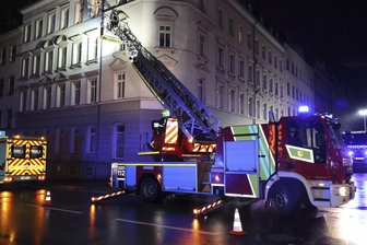 Chemnitz: Nächtlicher Brand auf dem Sonnenberg - Der Brand in der Wohnung konnte schnell gelöscht werden.