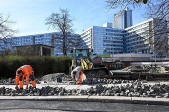 Chemnitz: Pfade zur Kulturhauptstadt - Die Käthe-Kollwitz-Straße wird barrierefrei ausgebaut.