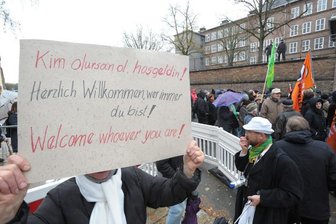 Chemnitz/Plauen: Protest gegen NPD-Aktionstag - Protestkundgebung vor dem Türkischen Kulturzentrum gegen einen "Aktionstag" der NPD.
