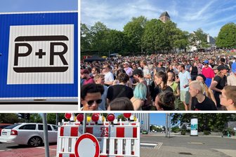 Chemnitz quillt über: Sperrungen, Parkverbote und wie Kosmos-Gäste und alle anderen trotzdem in die City kommen - Mit dem Auto in die Innenstadt zu fahren, ist am Wochenende nicht die beste Idee.
