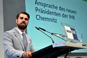 Chemnitz: Regionale Wirtschaft stagniert – und blickt pessimistisch auf die nächsten Monate - Max Jankowsky, neuer Präsident der IHK Chemnitz