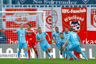 Chemnitz schlägt Halle 3:1 und klettert auf den 8. Tabellenplatz -