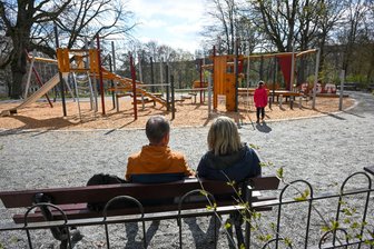 Chemnitz: Spielplatz am „Gerri“ ist wieder ganz geöffnet - Beide Bereiche des Spielplatzes auf dem Kaßberg sind wieder nutzbar.