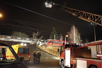 Feuerwehr und Rettungsdienst konnten den jungen Mann nur noch tot bergen.