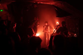 Die Chemnitzer Band Powerplush bei ihrem Auftritt in Leipzig.