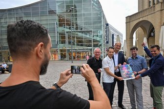 Chemnitzer Fashion Day geht in die Verlängerung - Sie gehören zu den Machern des Fashion Day: André Donath (von links), Andre Bernert, Sven Hertwig, Jörg Knöfel, Jan Jassner und Maik Rothhaar.
