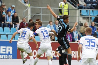 Chemnitzer FC 0:0 gegen Absteiger KSC - Frahn vergibt Elfmeter - 