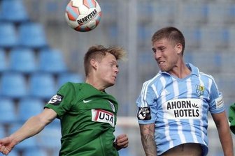 Chemnitzer FC bangt um den Einsatz von Philip Türpitz - Philip Türpitz (rechts).