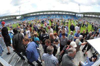 Chemnitzer FC feiert Stadioneröffnung mit 50.000 Besuchern -
