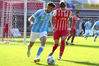 Chemnitzer FC: Umjubelte Aufholjagd „hat sich wie ein Sieg angefühlt“ - CFC-Akteur Tobias Stockinger (l.) gab die Vorlage zum 2:2.