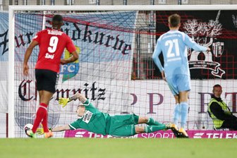 Chemnitzer FC unterliegt Sonnenhof Großaspach -